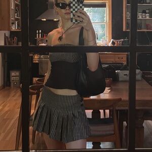 Superdown Strapless Top & Skirt Set